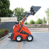 Loader Mini Skid Steer ASV Baru, Backhoe Loader, Bersertifikasi PLC CE EPA, Loader Track Kecil untuk Pekerjaan Pertanian, Kebun, Lansekap, dan Pabrik
