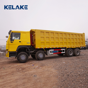 Camions bennes d'occasion Howo 8x4 12 roues 380ch 371ch LHD à transmission manuelle, poids lourd 20-60T pour l'exploitation minière - Product Image 1