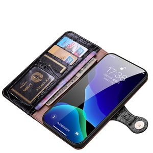 <span class=keywords><strong>เคส</strong></span>กระเป๋าหนังแท้สำหรับ <span class=keywords><strong>iPhone</strong></span> <span class=keywords><strong>13</strong></span> 14 PROMAX <span class=keywords><strong>เคส</strong></span>แบบพับตั้งได้พร้อมช่องเสียบการ์ดสำหรับ <span class=keywords><strong>iPhone</strong></span> 14 15 16 - Product Image 6