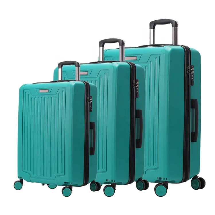 Wholesale High Quality Travel Trolley Bag Hard Case Pilot PP Hardside Luggage