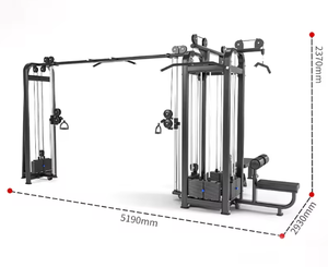 Estación de Fitness Integral Multifuncional para Múltiples Usuarios, Equipo de Gimnasio, Venta Directa de Fabricante de Equipamiento Deportivo, Modelo SF-ST8001 - Product Image 2
