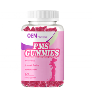 Gomitas para el Alivio del Dolor Menstrual y el Equilibrio Hormonal, Marca Privada OEM, Suplementos para el SPM - Product Image 1