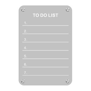 Bloc-notes transparent, aimant pour réfrigérateur, <span class=keywords><strong>calendrier</strong></span>, tableau d'affichage, autocollant, planificateur magnétique effaçable pour usage domestique, tableau d'écriture - Product Image 1
