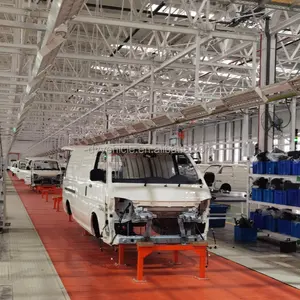 Otomatik araba montaj üretim hattı konveyör sistemleri Duoyuan tasarım ve tedarik