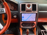Cadre de navigation automobile pour Chrysler 06, lecteur multimédia Android GPS 9 pouces avec support tableau de bord, USB, TV et aide au recul