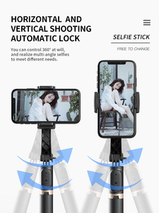 ไม้เซลฟี่ ° 360แบบพกพาพร้อมขาตั้งกล้องและรีโมตสำหรับ <span class=keywords><strong>iPhone</strong></span>/samsung/youtube/tiktok - Product Image 6