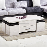 Table basse intelligente de salle à manger convertible réglable et multifonctionnelle