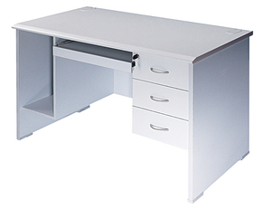 Uso specifico Mobili Commerciali con cassetto grigio di legno del computer da tavolo scrivania a casa - Product Image 6