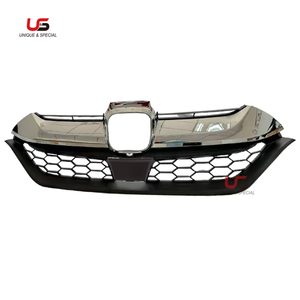 Coche de alta calidad cromo parrilla delantera para 2017 de 2018 de 2019 Honda CRV Delexe parachoques delantero parrilla superior OEM 71121-TLY-H01 - Product Image 4
