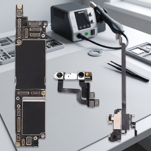 Vente en gros d'usine pour carte mère originale iPhone <span class=keywords><strong>XR</strong></span> 128 Go version US débloquée, simple SIM, E-SIM, Face ID, carte mère 4G LTE - Product Image 1