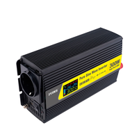 Onduleur et convertisseur 300W Type-C USB Auto AC 110V/120V/220V/230V Onde sinusoïdale pure Énergie solaire et réseau pour voitures 12V/24V