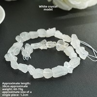 Perles en pierre brute multicolores de 8 à 13 mm, forme irrégulière, certifiées par un tiers, pour la fabrication de colliers, bracelets et bijoux faits main (vente en gros)
