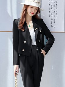 कोरिया फैशन डिज़ाइन लेडी ब्लेज़र 2024 नई कैरियर महिला सूट OC6202 - Product Image 3