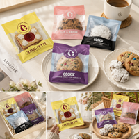 Sacs thermoscellés de qualité alimentaire OEM&ODM pour biscuits, emballage étanche pour biscuits