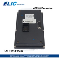 Controlador de Pantalla para Excavadora Elic T0412-04226 DC038D-G, Repuesto Compatible con Yuchai YC25-8
