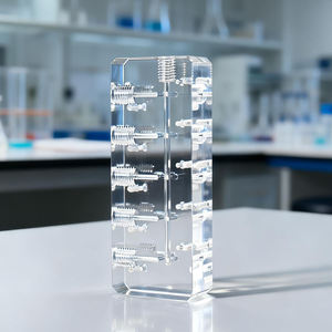 บริการงานกลึง CNC ครบวงจร รวมถึงการกัด/กลึงอะคริลิก (PMMA/เพล็กซิกลาส) ที่มีความแม่นยำสูงโดยไม่ต้องผ่านกระบวนการกลึงทั่วไป - Product Image 5