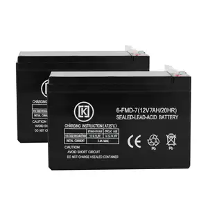 Household Safe Durable Rechargeable 12 volt Battery Storage 12V 7AH Lead Acid Battery For Children Toy Car