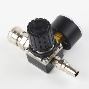 Régulateur d'air pour compresseur, manomètre en acier allié 140 Psi avec raccord rapide pour accessoires de compresseur d'air - Product Image 2