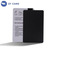 Carte de visite professionnelle étanche avec code QR pour paiement VIP hôtelier, puce NFC/RFID T5577 TK4100 1K 13,56 MHz, PVC ISO CR80, faible MOQ