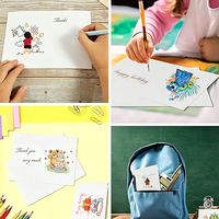 Tarjetas Blancas en Blanco para Mesa de Boda, Tarjetas de Felicitación DIY, Juego de Tarjetas Blancas Imprimibles Personalizadas para Fiestas, Etiquetas con Nombre para Negocios
