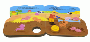 Chinu trẻ em âm thanh cuốn Sách bìa cứng với cuốn sách giọng nói cho giáo dục sớm câu chuyện trước khi đi ngủ nút âm thanh <span class=keywords><strong>Cmyk</strong></span> màu - Product Image 5