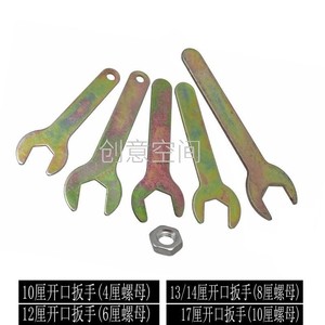 Open End Wrench 17mm Single End Hex Metric Carbon Steel DIY Smooth Jaw General Use <b>Tools</b> - Product Image 4