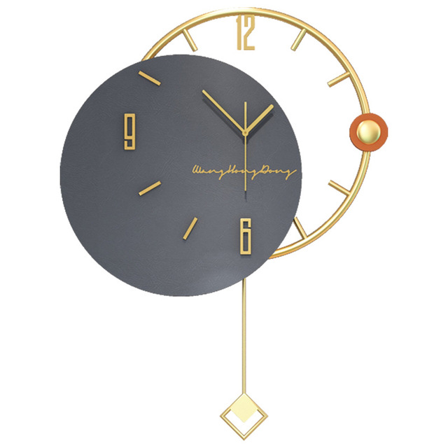 Creative Home Decorative Art Deco Digital Silent 3D Modern Minimalist Wall Clock for Living Room