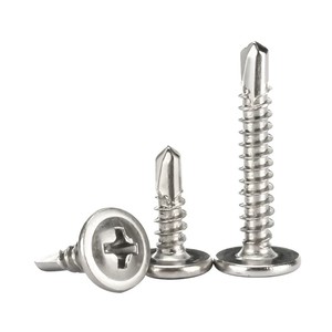 Vis autoperceuses à tête cylindrique avec collier en acier au carbone, vis de <span class=keywords><strong>toiture</strong></span> autoperceuses à tête cylindrique zinguée, fourniture directe du fabricant - Product Image 6