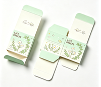 Emballage personnalisé noir de luxe, petit emballage en papier pour bougies, cosmétiques, bouteilles d'huile, emballage de cosmétiques, boîte de rangement