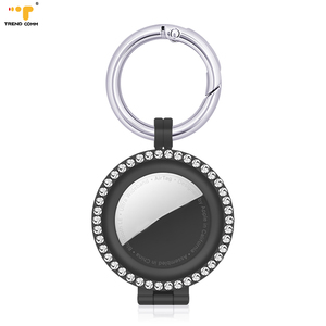Cadena de Metal de lujo para mujer/hombre, estuche rígido anticaída, llavero con seguimiento en tiempo Real y GPS para collar Air Tag - Product Image 5