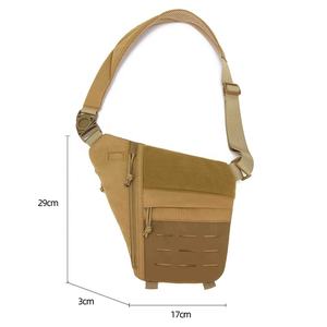 Anti-theft Oxford Single Shoulder Bag Outdoor Range Pack Molle EDC Chest Sports Bag Men Tactical Sling Crossbody Backpack - Product Image 2