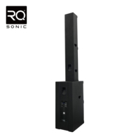 [Nueva Llegada] Sistema de Altavoces Activos de Columna de Madera RQSONIC AC68, Sistema de PA Profesional con Subwoofer