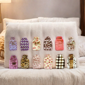 Yangzhou populaire Rectangle 2000ml bouteille d'eau chaude en caoutchouc sac d'eau chaude en caoutchouc - Product Image 6