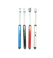 Briquet électrique USB écologique pour cuisine, bougies, barbecue, cuisinière à gaz, pistolet d'allumage, camping, rechargeable, arc sans flamme, plasma
