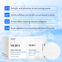 Pads Tonifiants à l'Acide Salicylique 70 Unités Marque Blanche AHA BHA Minimiseurs de Pores, Pads Exfoliants – Fournisseur d'Usine OEM/ODM pour Soins de la Peau