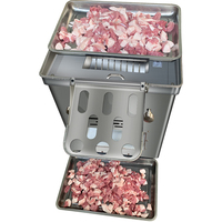 Trancheuse à viande verticale réglable entièrement automatique neuve avec lame de tranche fraîche à fonction manuelle