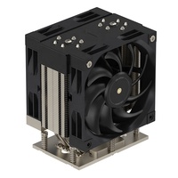 Refroidisseur de processeur pour serveur COOLSERVER SP8 4U M98 PRO, 6 caloducs, base en cuivre, deux ventilateurs PWM à roulement à billes, boîtier d'ordinateur, TDP 410W