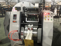 Machine automatique à grande vitesse pour la fabrication de sacs en papier kraft brun à fond carré pour aliments et cadeaux, prix
