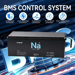 แบตเตอรี่โซเดียมไอออนความปลอดภัยสูง 28V 100Ah ชาร์จได้ 8000 รอบ 2400Wh กันน้ำ IP67 ทนอุณหภูมิ -40~75 องศาเซลเซียส สำหรับใช้ในบ้าน รับประกัน 3 ปี - Product Image 2