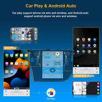 Stereo Mobil Android 10.4" untuk Toyota Corolla 2013- Layar Sentuh IPS dengan Radio 8 Core, CarPlay Nirkabel, Head Unit Android, Audio DSP