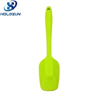 Spatule à gâteau en silicone une pièce de qualité alimentaire de qualité supérieure grattoir à beurre avec logo personnalisé pour la cuisson à domicile et la cuisine