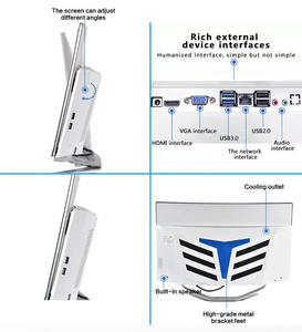 32 بوصة كور I7 Pc Gamer I9 شاشة منحنية أحادية الكتلة كمبيوتادورا 8 جيجابايت 16 جيجابايت 32 جيجابايت ذاكرة رام 1-sd كمبيوتر أيو الكل في جهاز ألعاب واحد - Product Image 4