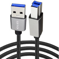 3.0 A-Stecker auf B-Stecker PVC USB-Drucker kabel mit Geflecht abschirmung für Computer kamera Mobiltelefon