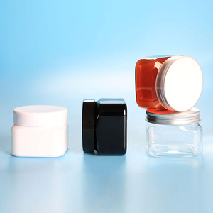 Luxury Custom Logo 150ml Clear PET <b>Plastic</b> <b>Container</b> Cosmetic Face Cream Eye Cream Jar - Product Image 2