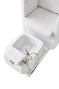 Chaise blanche moderne de manucure de spa pour les pieds en cuir de salon de beauté <span class=keywords><strong>fauteuil</strong></span> de pédicure de salon de spa pour les ongles au <span class=keywords><strong>design</strong></span> simple à vendre - Product Image 4