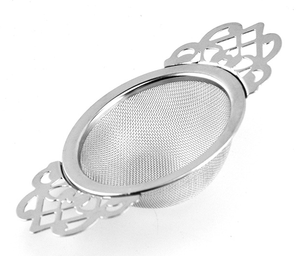 304 in acciaio inossidabile a rete Fine con ciotole per gocciolamento per tè sfuso senza scorie di foglie di tè - Product Image 2