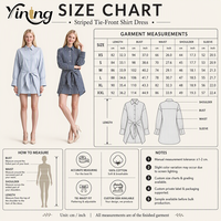 Robe chemise décontractée pour femme, personnalisée, en coton rayé, respirante, élégante, coupe ajustée, taille naturelle, avec boutons sur le devant et lien, idéale pour l'été, vente en gros
