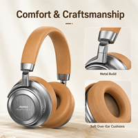 Casque sans fil REMAX RB-980HB avec annulation du bruit ANC, casque de jeu pour musique stéréo HiFi 5.4, écouteurs IPX4