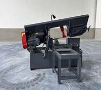 Scie à ruban horizontale semi-automatique pour la découpe des métaux G4038, pince hydraulique, moteur 3,0 kW, capacité de coupe 380 mm, manuelle, haute précision