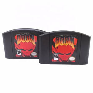 Retro-Spielmodul für Nintendo <span class=keywords><strong>64</strong></span> Spielkonsolen USA NTSC-Version Englisch für das Ultimate <span class=keywords><strong>Doom</strong></span> für N64 Videospielkarte - Product Image 2